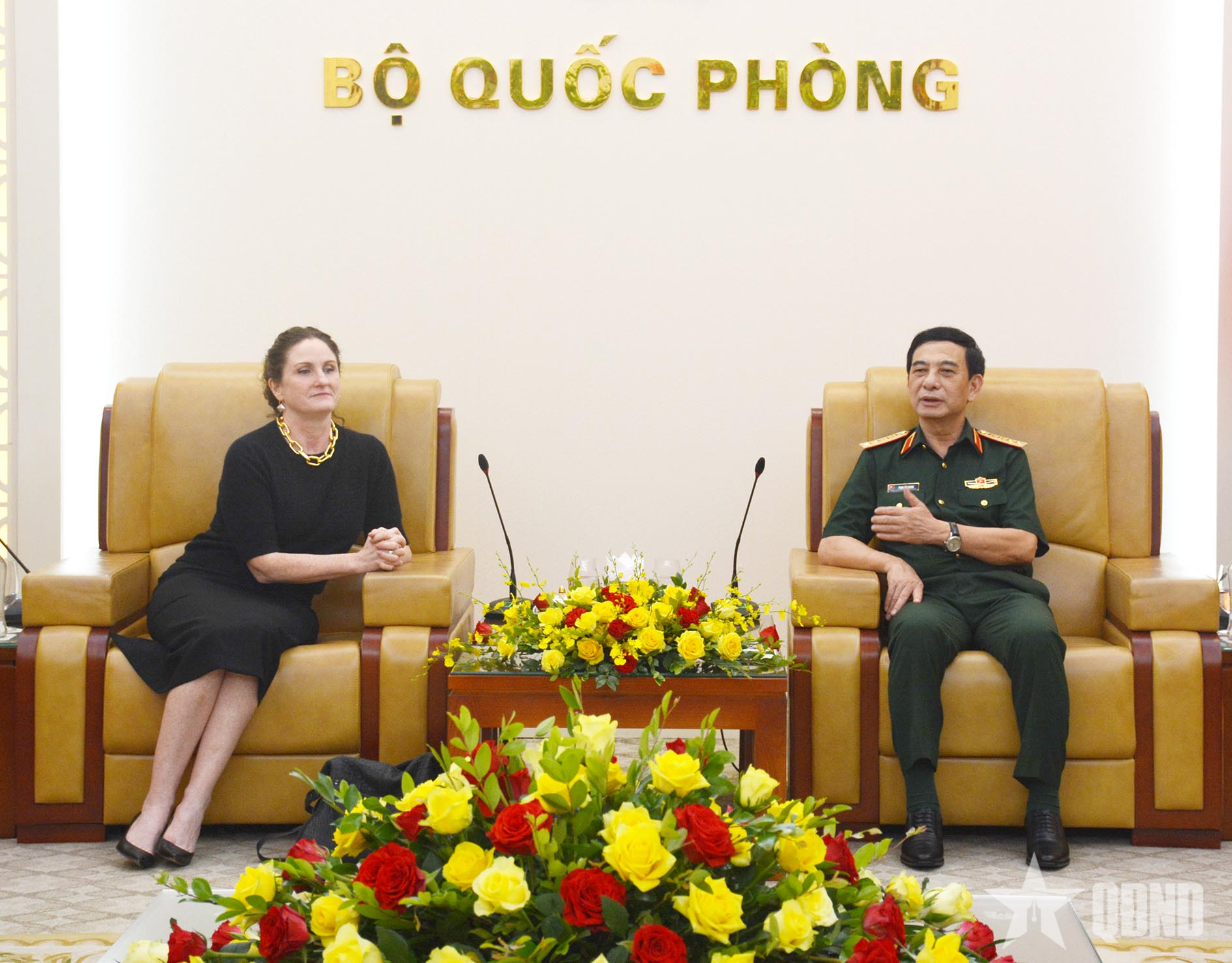 Đại tướng Phan Văn Giang tiếp Đại sứ New Zealand tại Việt Nam